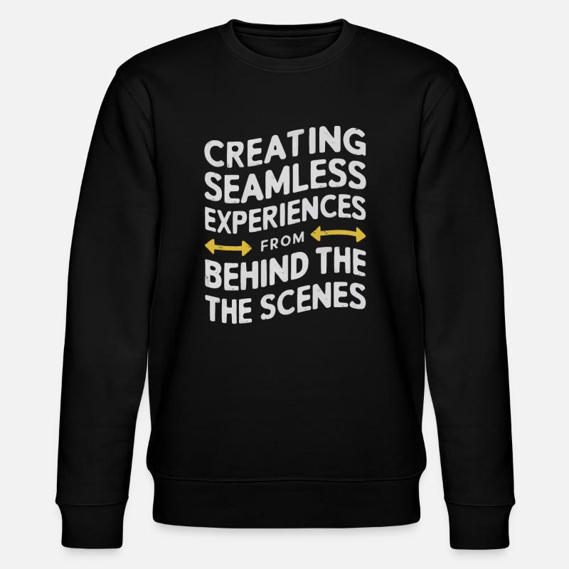 Backend-Entwickler Programmierung Softwareprogrammierer - Stanley/Stella Unisex Bio-Sweatshirt CHANGER  - Schwarz