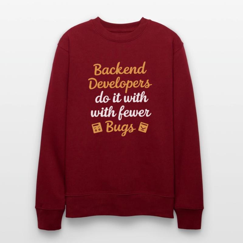 Backend-Entwickler Programmierung Softwareprogrammierer Stanley/Stella Unisex Bio-Sweatshirt CHANGER 