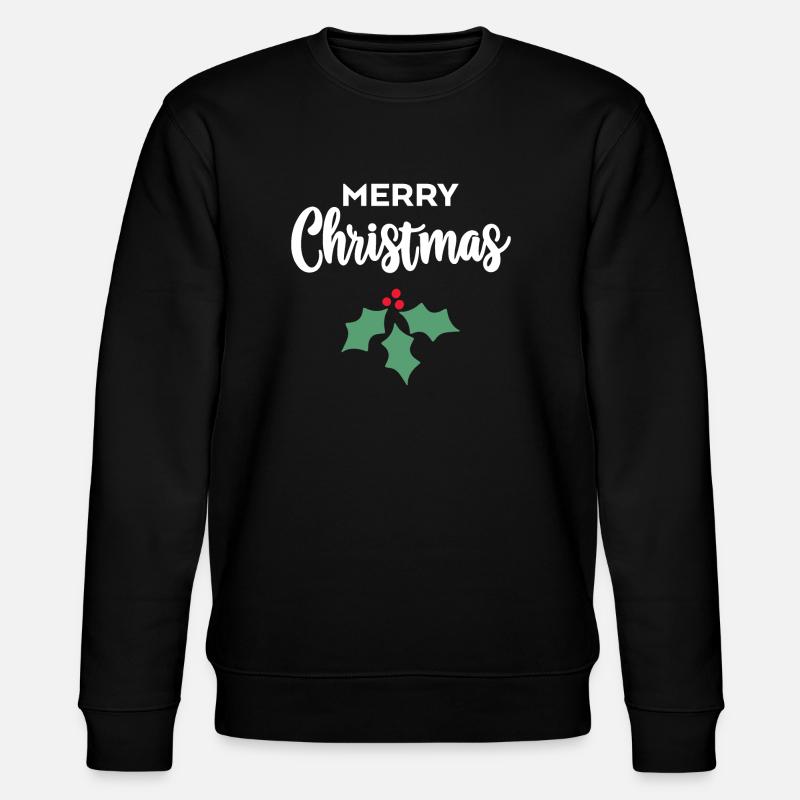 Joyeux Noël Houx - Sweat bio CHANGER Stanley/Stella Unisexe - noir