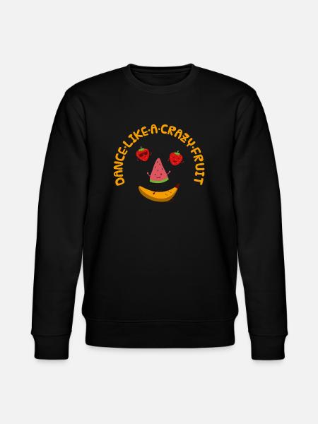 Like A Crazy Fruit - Stanley/Stella CHANGER Unisex Organic Sweatshirt - black