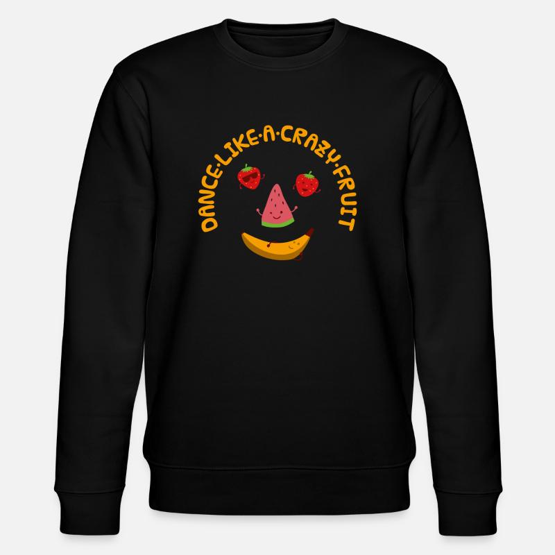 Like A Crazy Fruit - Stanley/Stella CHANGER Unisex Organic Sweatshirt - black