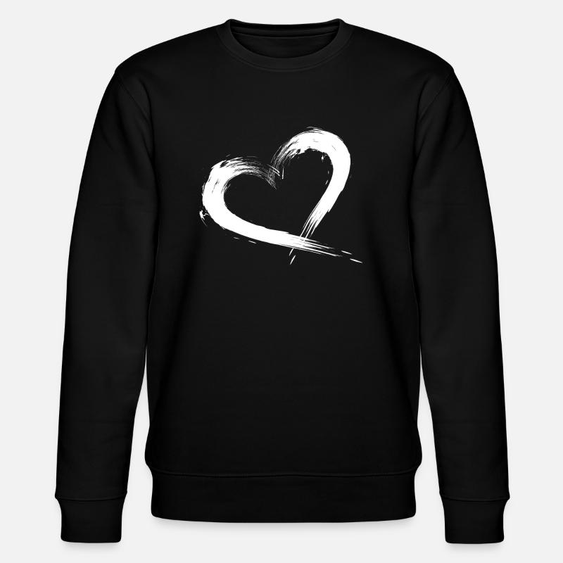Coeur - Sweat bio CHANGER Stanley/Stella Unisexe - noir