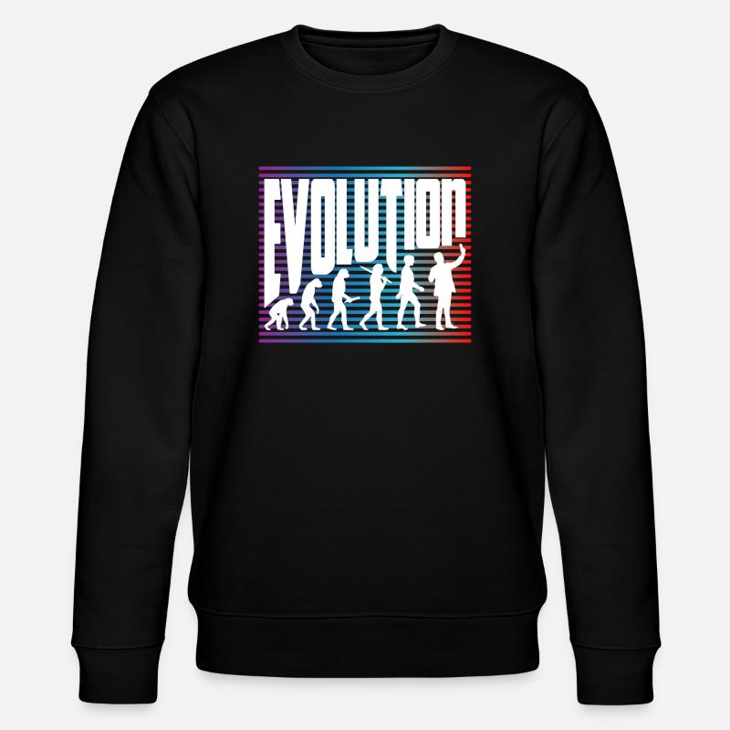 evolution - Stanley/Stella CHANGER Unisex Organic Sweatshirt - black