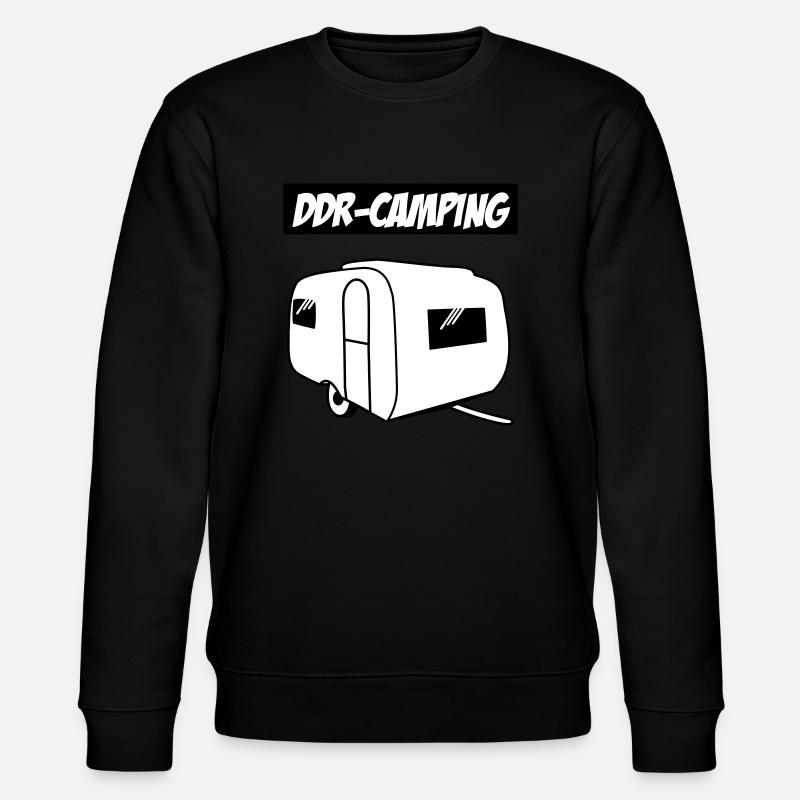 DDR Camping QEK junior - Sweat bio CHANGER Stanley/Stella Unisexe - noir