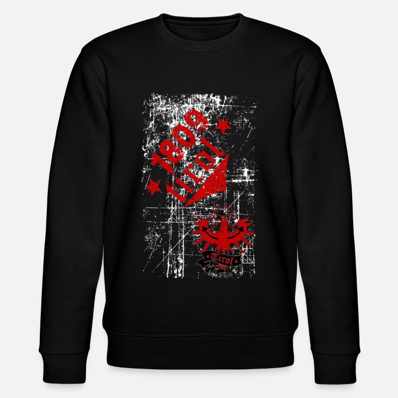 Tyrol - Sweat bio CHANGER Stanley/Stella Unisexe - noir