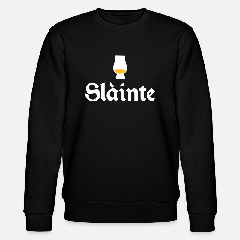 T-shirt Whisky Slàinte - Sweat bio CHANGER Stanley/Stella Unisexe - noir