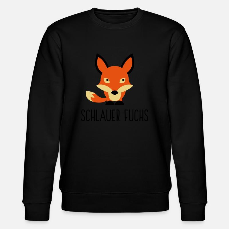 Je suis un renard - Sweat bio CHANGER Stanley/Stella Unisexe - noir