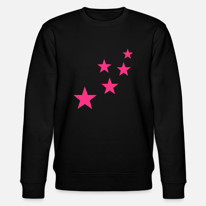 stars - Stanley/Stella Unisex Bio-Sweatshirt CHANGER - Schwarz