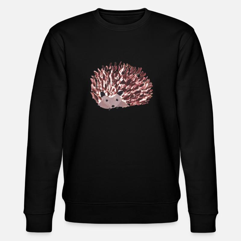Igel - Stanley/Stella Unisex Bio-Sweatshirt CHANGER  - Schwarz
