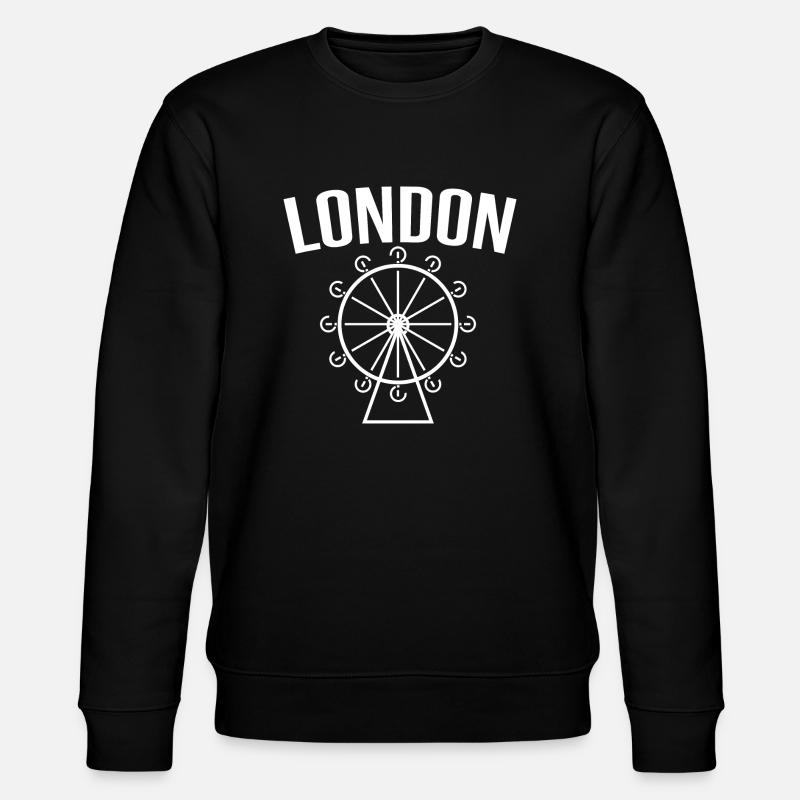 Londres - Sweat bio CHANGER Stanley/Stella Unisexe - noir