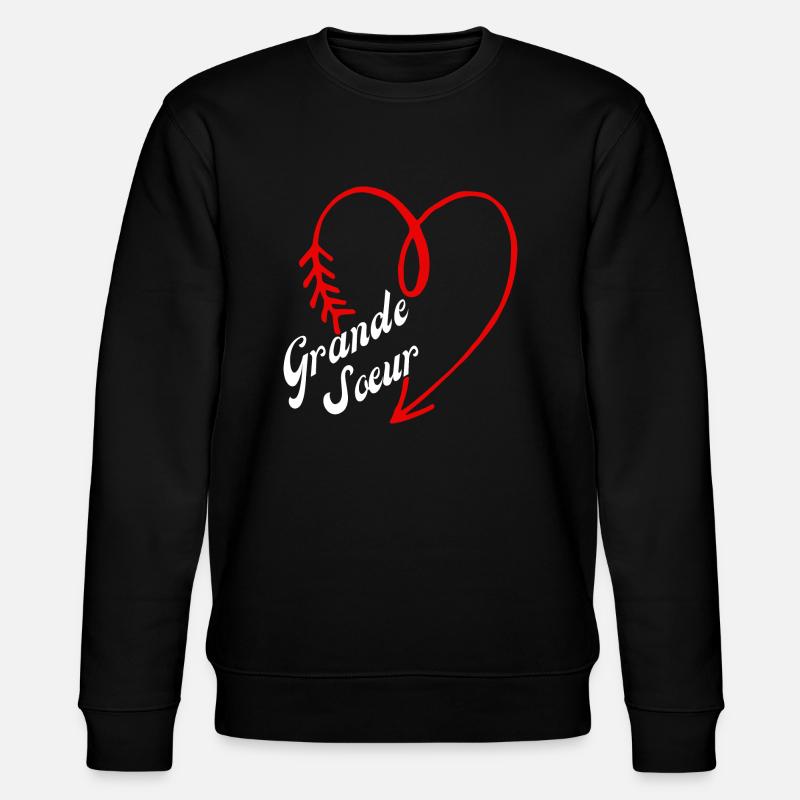 grande sœur cœur - Sweat bio CHANGER Stanley/Stella Unisexe - noir