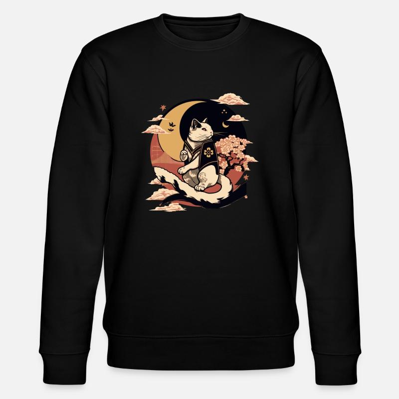 neko neko 2 - Sweat bio CHANGER Stanley/Stella Unisexe - noir