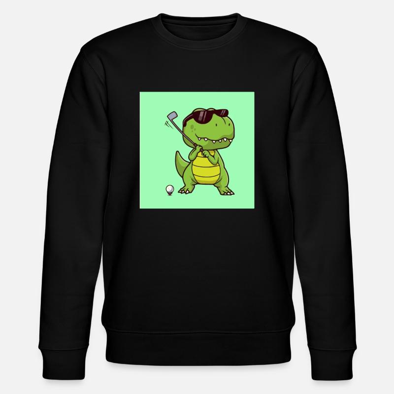dinosaure - Sweat bio CHANGER Stanley/Stella Unisexe - noir