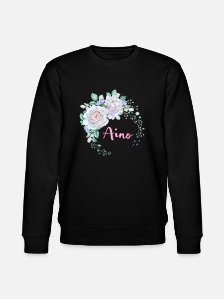 Für Aino - Stanley/Stella Unisex Bio-Sweatshirt CHANGER - Schwarz