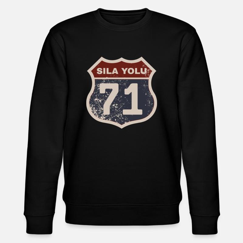 Kırıkkale - Stanley/Stella Unisex Bio-Sweatshirt CHANGER  - Schwarz