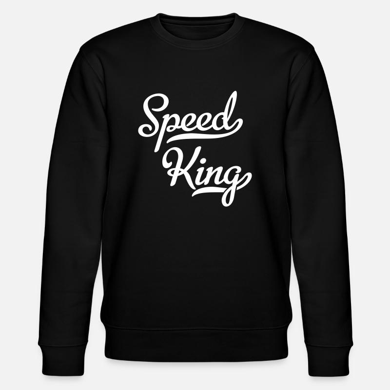 Speed King - Stanley/Stella Unisex Bio-Sweatshirt CHANGER  - Schwarz