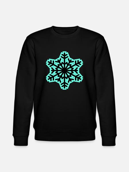 snow frost - Stanley/Stella Unisex Bio-Sweatshirt CHANGER  - Schwarz