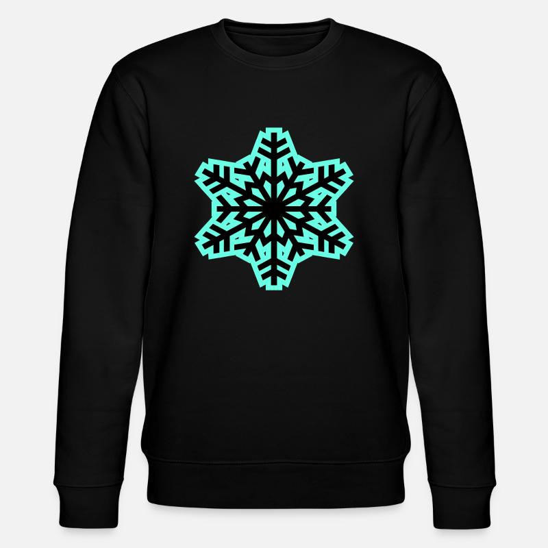 snow frost - Stanley/Stella Unisex Bio-Sweatshirt CHANGER  - Schwarz