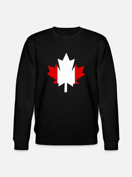 Canada Canada Maple Leaf - Stanley/Stella CHANGER Unisex Organic Sweatshirt - black