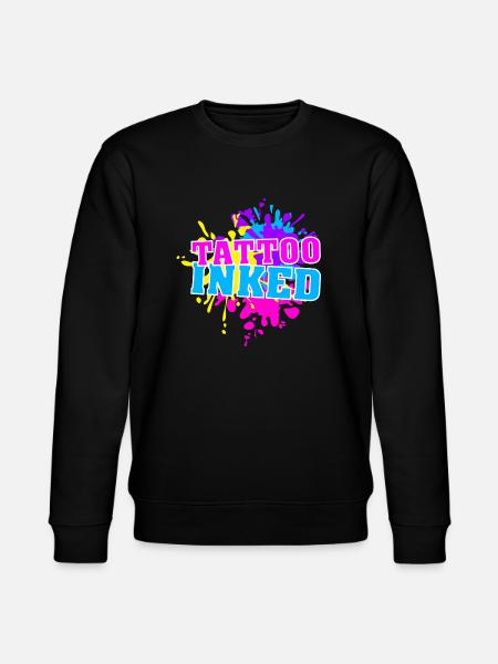 Tattoo Inked Splash - Stanley/Stella Unisex Bio-Sweatshirt CHANGER - Schwarz