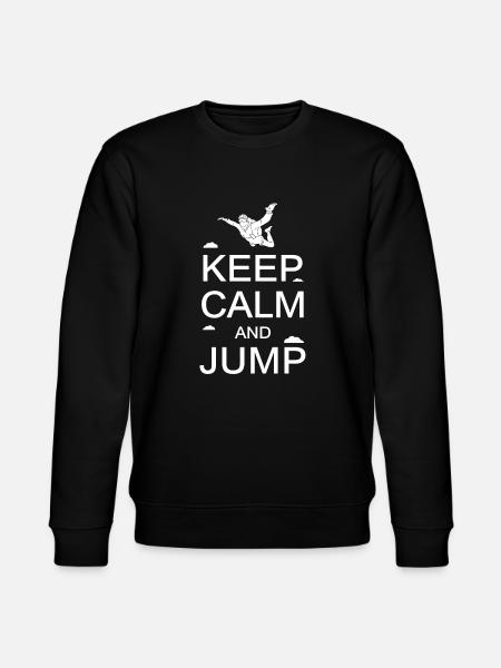 parachute - Stanley/Stella CHANGER Unisex Organic Sweatshirt - black