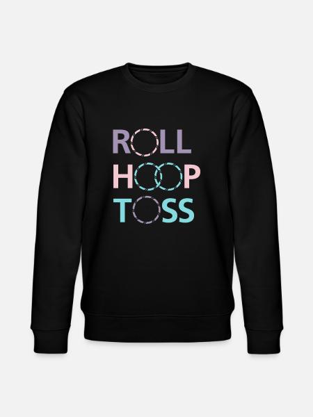 Hula Hoop - Stanley/Stella CHANGER Unisex Organic Sweatshirt - black