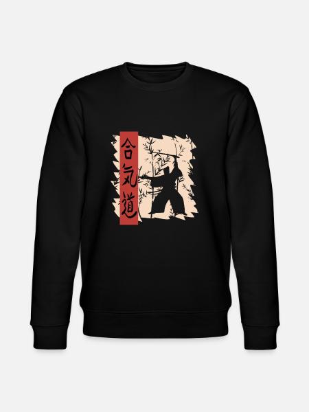 Japansk kampsport - Stanley/Stella CHANGER økologisk unisex-sweatshirt - svart