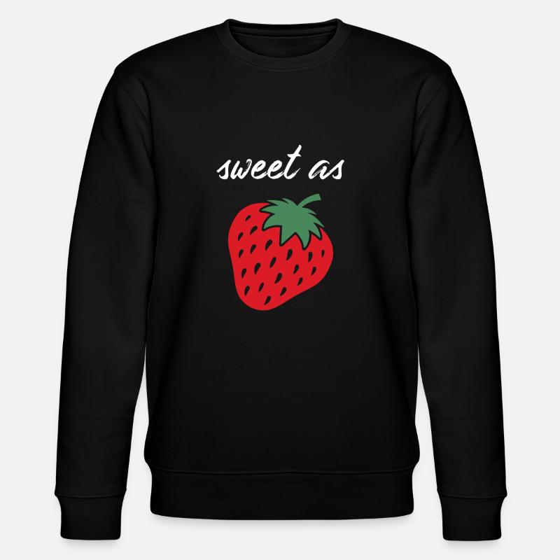 Fraise - Sweat bio CHANGER Stanley/Stella Unisexe - noir