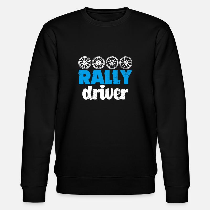 Rallyefahrer - Stanley/Stella Unisex Bio-Sweatshirt CHANGER  - Schwarz