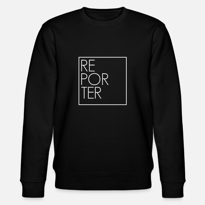reporter - Sweat bio CHANGER Stanley/Stella Unisexe - noir