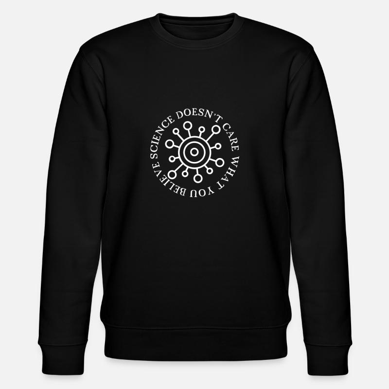 science - Stanley/Stella CHANGER Unisex Organic Sweatshirt - black