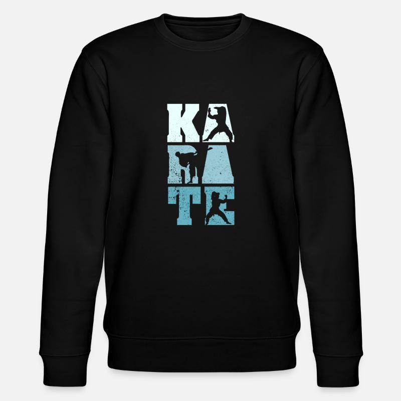 karate - Stanley/Stella CHANGER Unisex Organic Sweatshirt - black