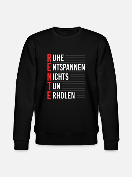 Rente - Stanley/Stella Unisex Bio-Sweatshirt CHANGER  - Schwarz