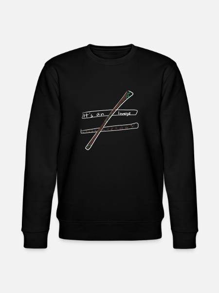 Equation Calculation - Stanley/Stella CHANGER Unisex Organic Sweatshirt - black