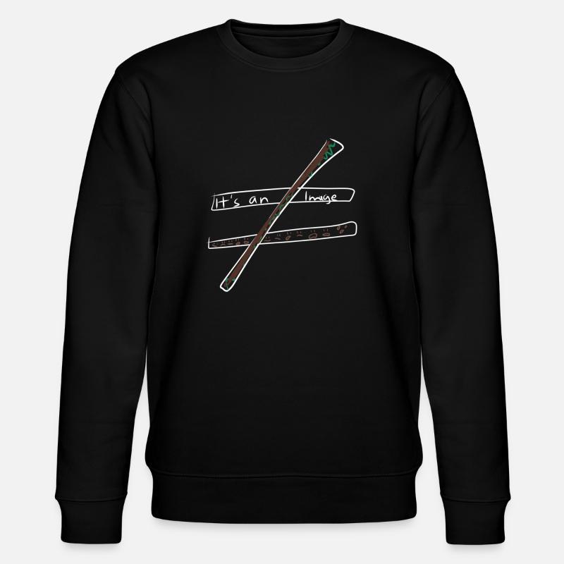 Equation Calculation - Stanley/Stella CHANGER Unisex Organic Sweatshirt - black