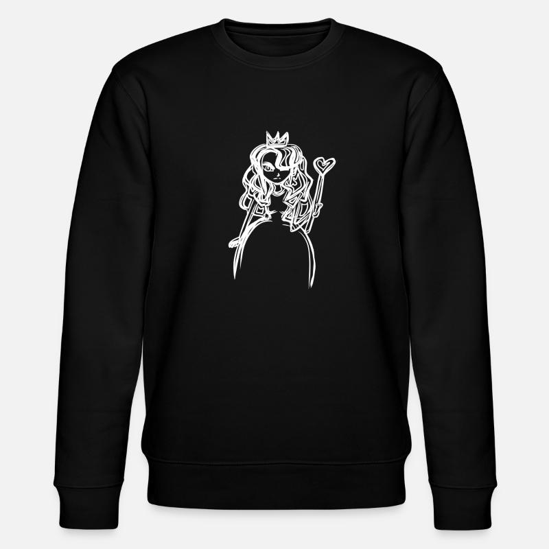 Princesse Reine - Sweat bio CHANGER Stanley/Stella Unisexe - noir