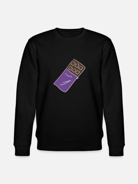 chocolate chocolate - Stanley/Stella CHANGER Unisex Organic Sweatshirt - black