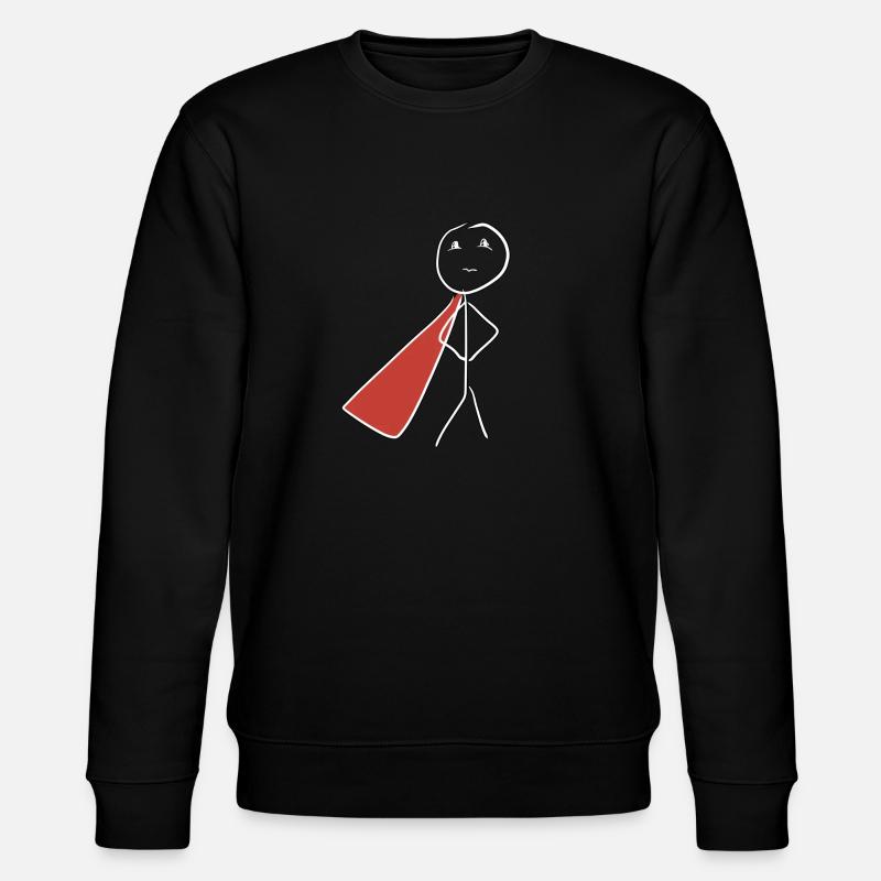 héros super-héros - Sweat bio CHANGER Stanley/Stella Unisexe - noir