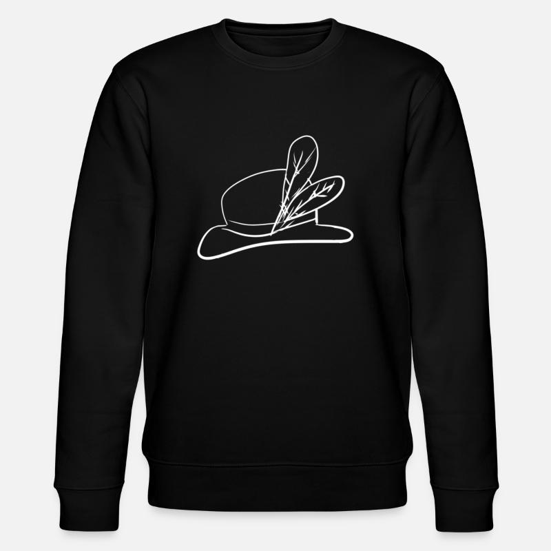 hat spring - Stanley/Stella CHANGER Unisex Organic Sweatshirt - black