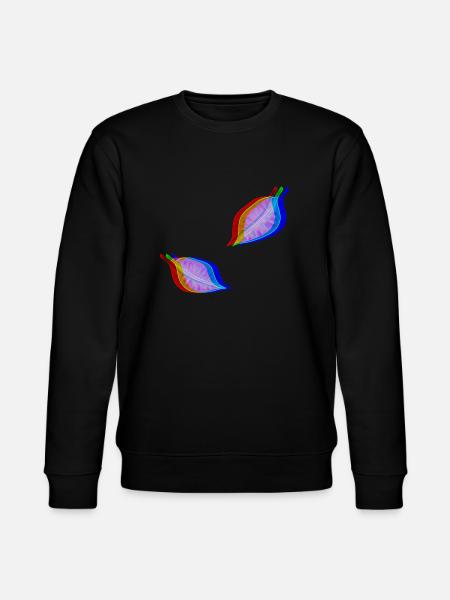 sheet sheet effect 3d - Stanley/Stella CHANGER Unisex Organic Sweatshirt - black