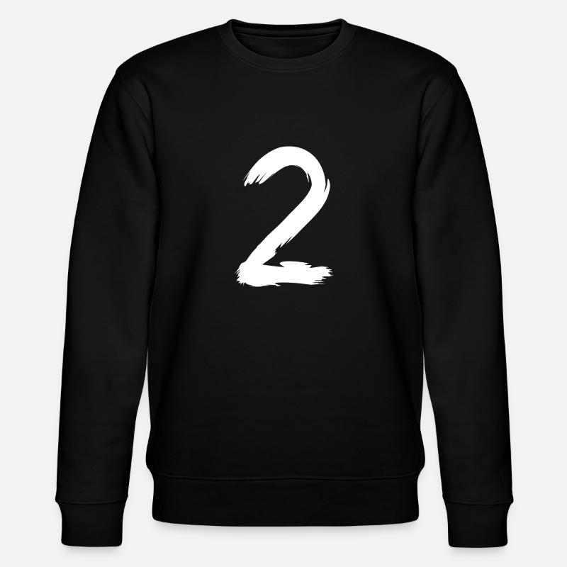 Numéro 2 Brosse - Sweat bio CHANGER Stanley/Stella Unisexe - noir