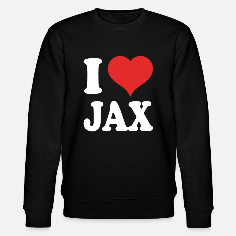 Jacksonville, Florida - Stanley/Stella CHANGER Unisex Organic Sweatshirt - black