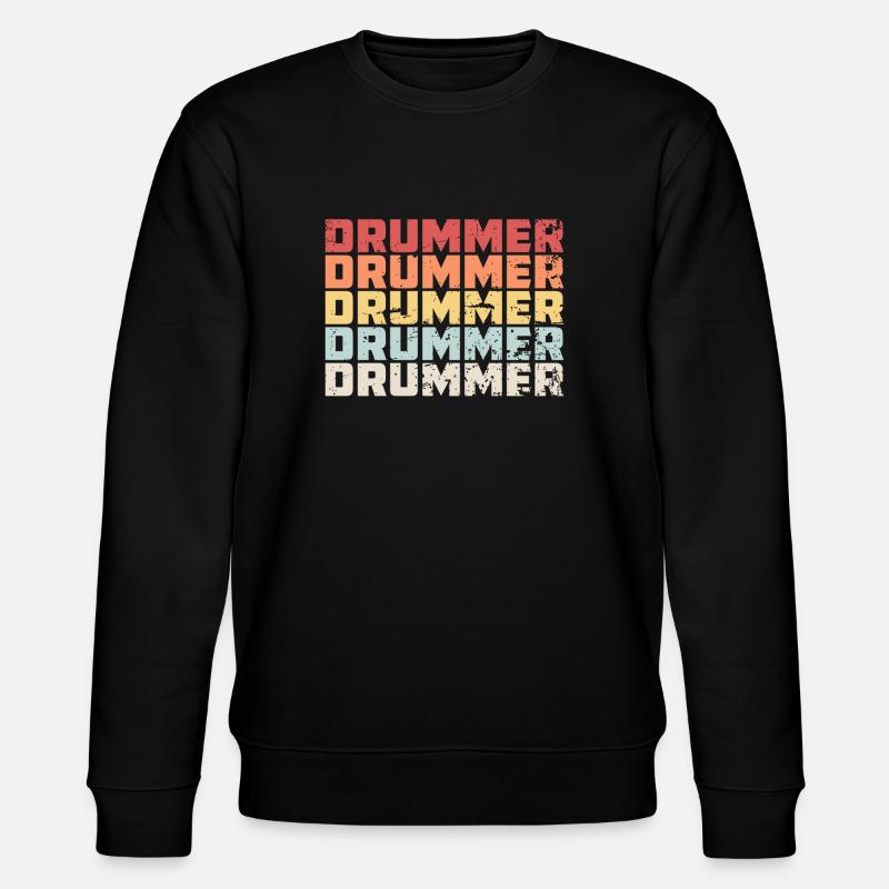 Cadeau batteur batteur batteur - Sweat bio CHANGER Stanley/Stella Unisexe - noir