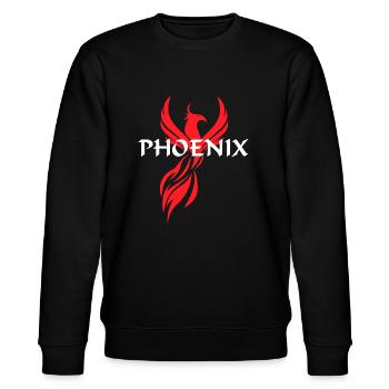 Phoenix Wizard Witch Fantasy Cadeau - Sweat bio CHANGER Stanley/Stella Unisexe - noir - Devant - Nik (191cm) & Marisol (170cm)
