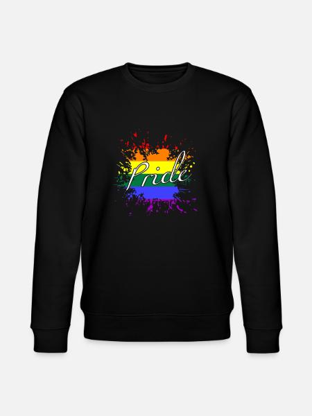 Pride LGBTQ - Stanley/Stella Unisex Bio-Sweatshirt CHANGER - Schwarz