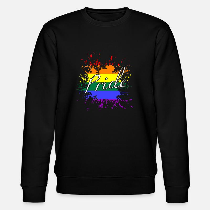 Pride LGBTQ - Stanley/Stella Unisex Bio-Sweatshirt CHANGER - Schwarz