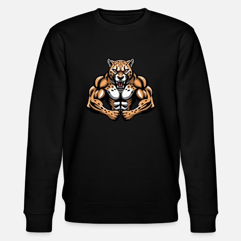 Musculation des muscles guépard - Sweat bio CHANGER Stanley/Stella Unisexe - noir