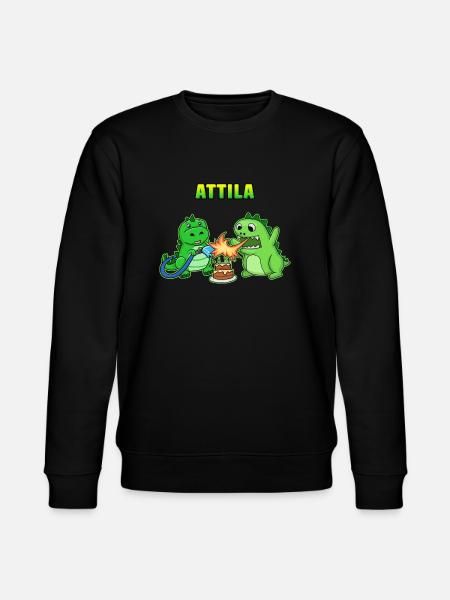Attila birthday gift - Stanley/Stella CHANGER Unisex Organic Sweatshirt - black