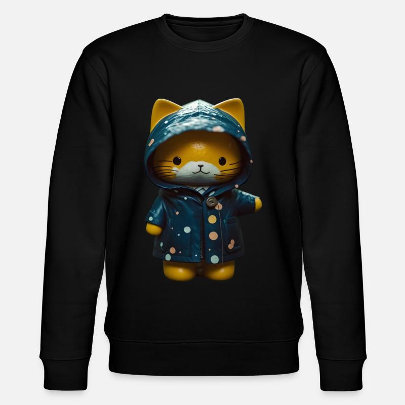 Cadeau imperméable pour chat - Sweat bio CHANGER Stanley/Stella Unisexe - noir
