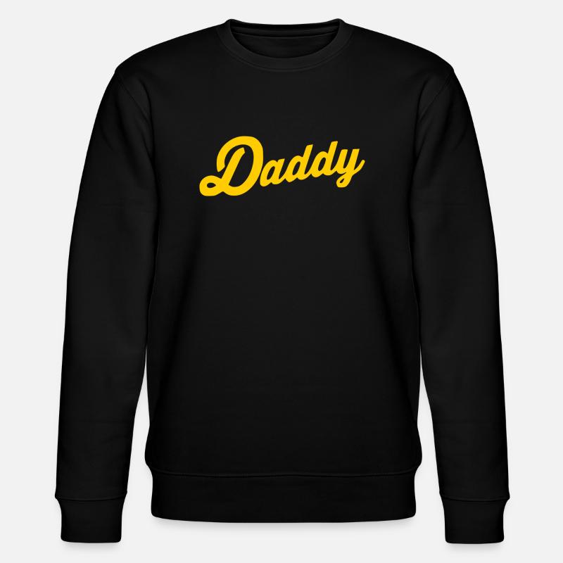 Daddy - Stanley/Stella CHANGER Unisex Organic Sweatshirt - black